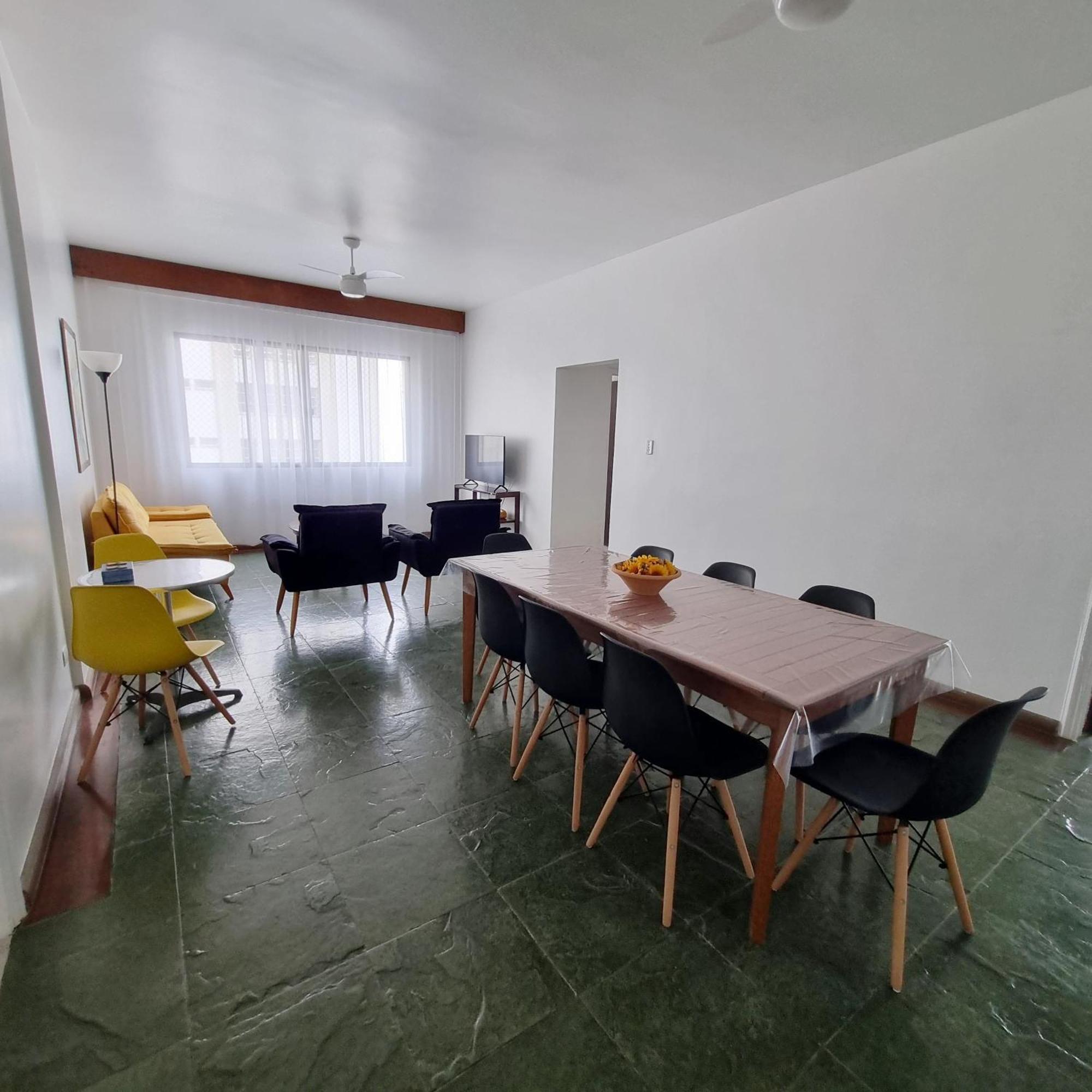 Apartamento 4 Quartos, 3 Banheiros, Vista Para O Mar Pitangueiras, Sacada, 1 Vaga De Garagem, Apenas 50 Metros Do Mar Guarujá Exteriér fotografie